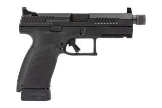 CZ P-10C Suppressor Ready 9mm Pistol - 17 Round features a cold hammer forged barrel